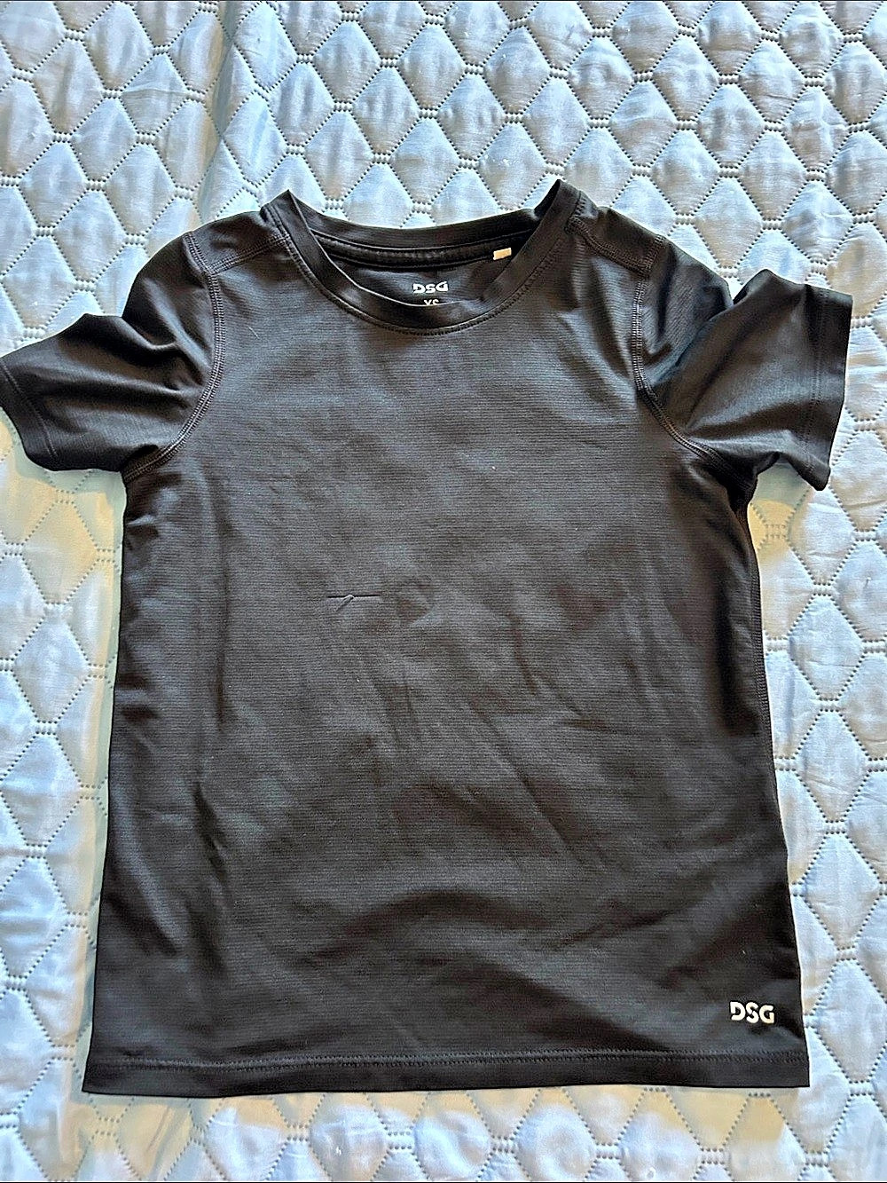 DSG Boys Black Athletic Tee Size XS